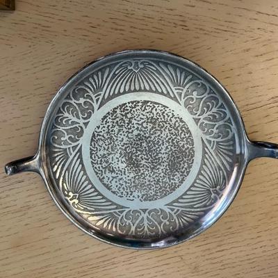 Platinum Glaze • Antique • Pickard • Dish • 9”w (including handles) • $27