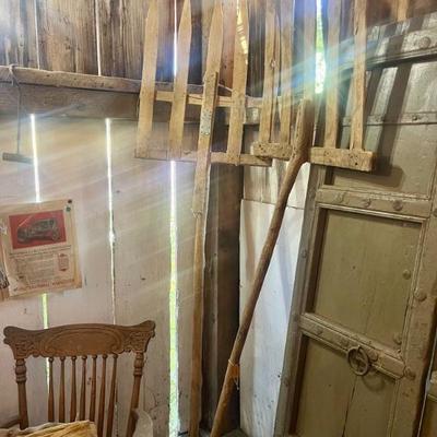Vintage Hay Forks