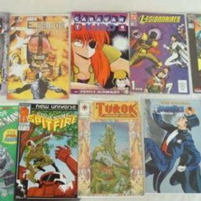 1260	GROUP OF ASSORTED VINTAGE COMIC BOOKS, SPIDERMAN, GREEN LANTERN, THE THING, ETC.
