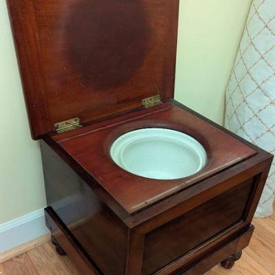 Victorian potty/commode