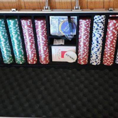 Poker chip set