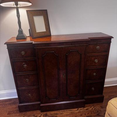 Breakfront Sideboard is a sideboard with style. Breakfront section is made up of 2 x doors concealing deeper space. 8 x side drawers give...
