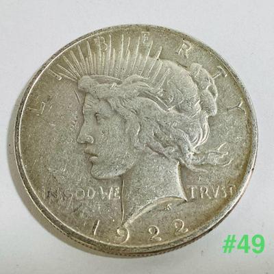 1922 Peace Dollar