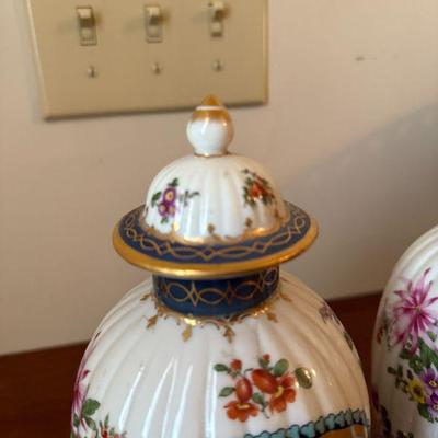 Early Antique Worcester porcelain tea caddies, Dr Wall period with mark.  Excellent condition.  