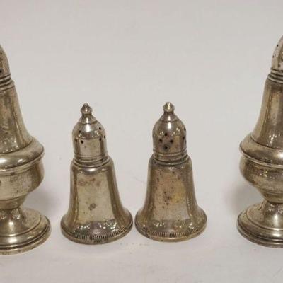 1192	STERLING WEIGHTED SALT AND PEPPER SHAKERS
