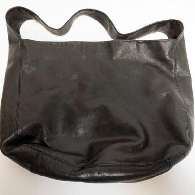 1112	BOTTEGA VENETA LEATHER HANDBAG, APPROXIMATELY 12 IN X 13 IN

