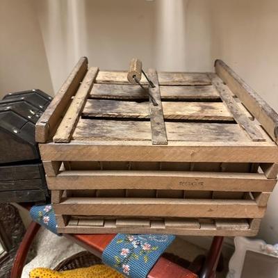 Old egg crate