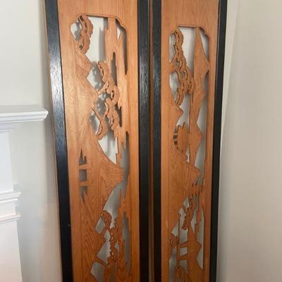 Japanese transom panels