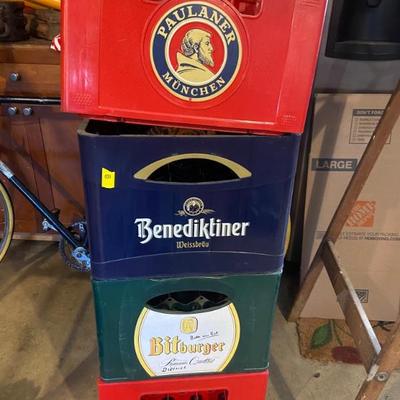 German beer crates