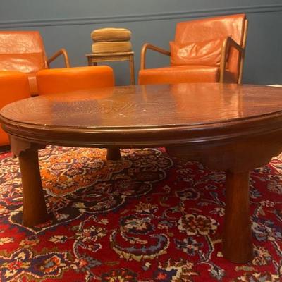 Japanese traditional dining table legs up