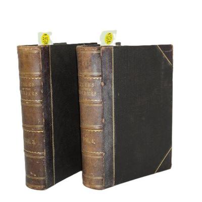 ANTIQUE "TALES OF THE BORDERS, AND OF SCOTLAND" BY JOHN MACKAY WILSON VOL 3 & 4