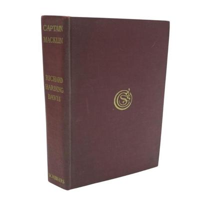 SET OF 8 ANTIQUE RICHARD HARDING DAVIS BOOKS