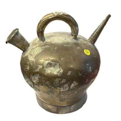 ANTIQUE PRIMATIVE COPPER WATER EWER/CAN