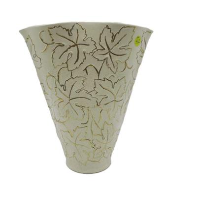 MCM GOLD LEAF VASE