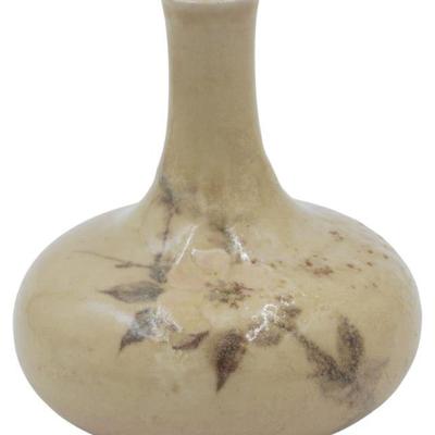ANTIQUE YELLOW ART POTTERY VASE