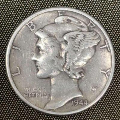 1944 mercury dime