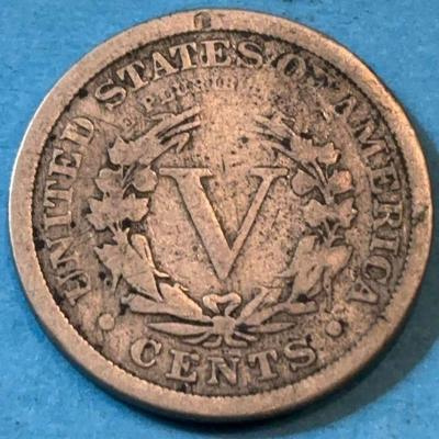 1900 liberty nickel value