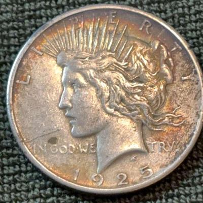1925 peace dollar
