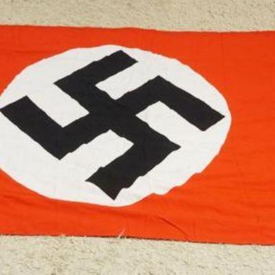 1200	GERMAN WWII BANNER/FLAG, APPROXIMATELY 112 IN X 55 IN
