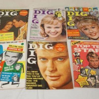 1268	10 VINTAGE CA 1960'S TEEN MAGAZINES
