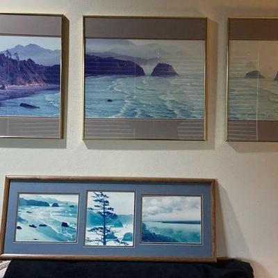 Ron keebler framed cannon beach photographs