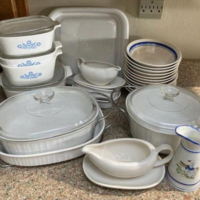 Corelle casserole dishes and more