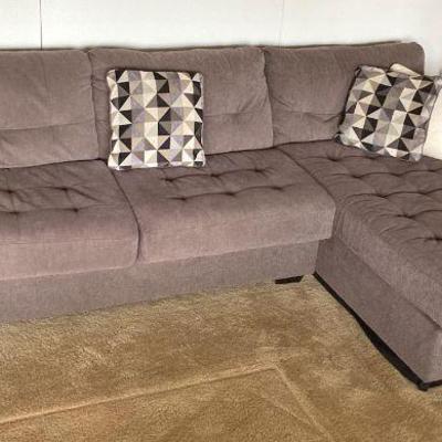 Ashley furniture sofa with chaise