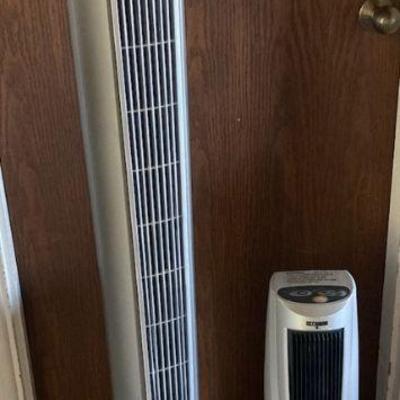 Lasko heater and tower fan