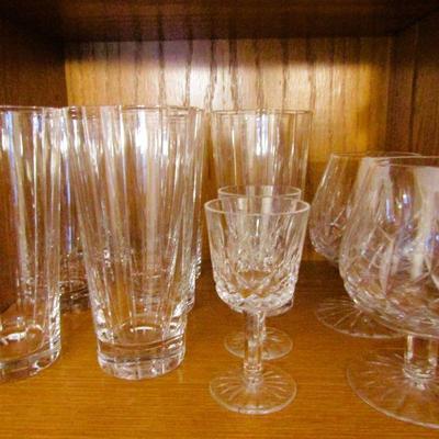Crystal tumblers