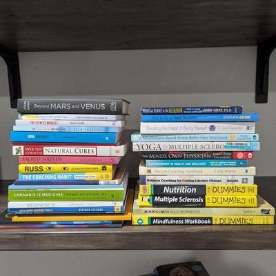 Lot #171 - Self-Help and Wellness Book Lot - Variety of Titles.