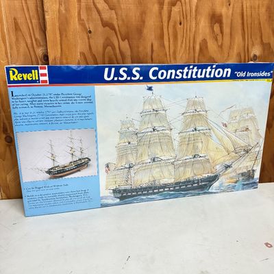 Sale Photo Thumbnail #374: Lot 74 Vintage Model Ship still in box