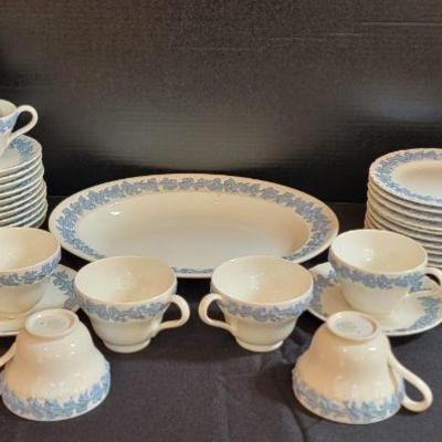 Wedgewood Embossed Queensware
https://ctbids.com/estate-sale/34628/item/3890075/Wedgewood-Embossed-Queensware