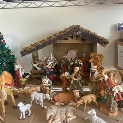 Vintage Italian Nativity 