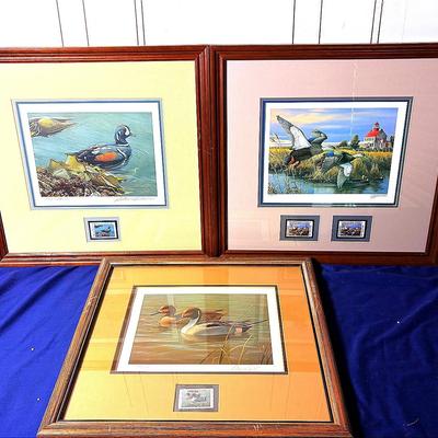 Rare Signed Wildlife Prints & Stamp Collection – Limited Edition Art