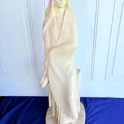 30” Alva Studios Sculpture by Artist R. Petrosyai – 12” Base