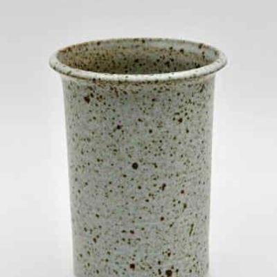 Signed Ceramic Vase

