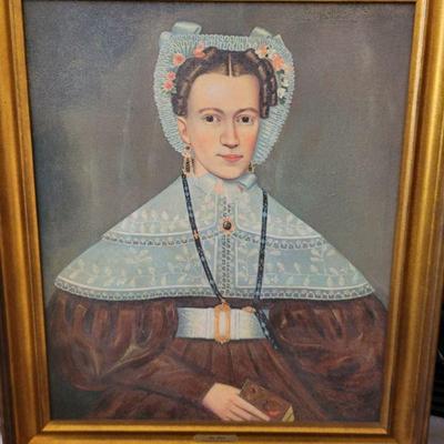 Mrs. Pearce - Textured Canvas