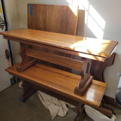 Table w/ Two Benches