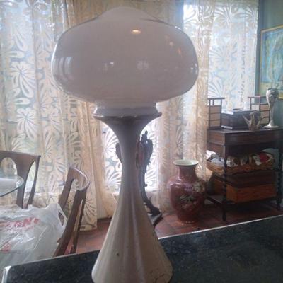 Heavy vintage mcm lamp