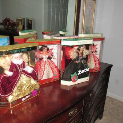 Holiday Barbies NIB