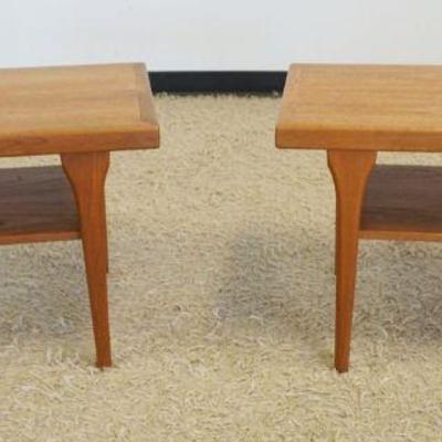 1190	PAIR OF DANISH STANDS, EACH APPROXIMATELY 30 IN X 18 IN X 20 IN H
