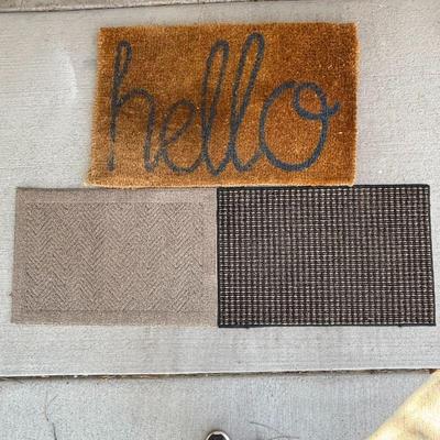 Lot #155 - Home Decor Lot - Assorted Door Mats.
