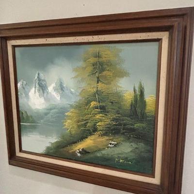 Original signed R. Brown  