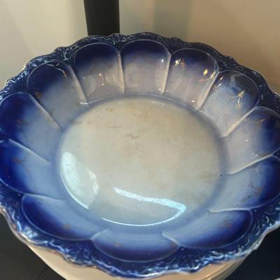 Antique French La Francaise Porcelain Bowl 
