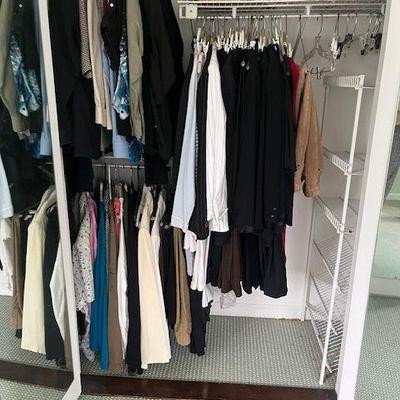 Plus size women's and men's clothing