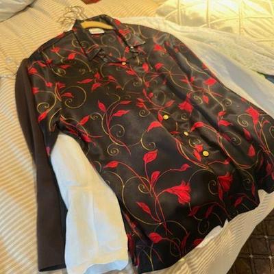 Plus size women's and men's clothing