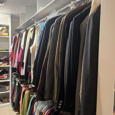 Plus size women's and men's clothing