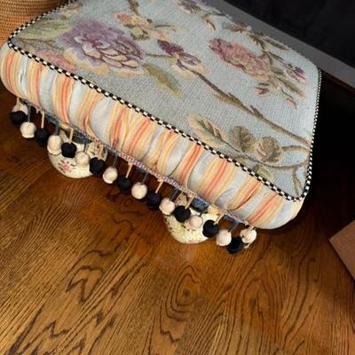 MacKenzie-Childs footstool