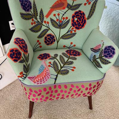 Anthropologie Izzy Petite Accent chair