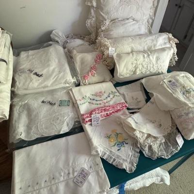 Vintage linens
